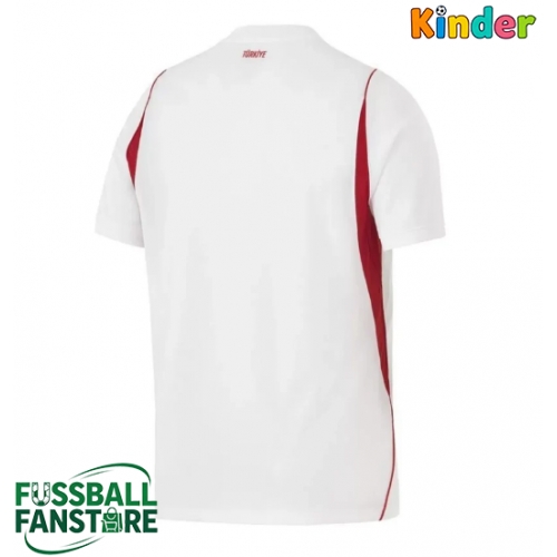 Türkei Replik Auswärtstrikot Kinder WM 2026 Kurzarm (+ Kurze Hosen)